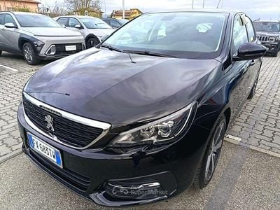 Usata Peugeot 308 GT-line 131 CV (96 kW) 2019 Nero Berlina