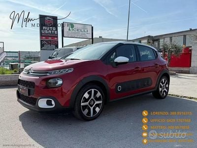 Usata Citroën C3 83 CV (61 kW) 2019 Rosso Utilitaria
