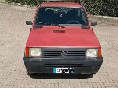 Usata Fiat Panda 54 CV (39 kW) 2002 Rosso Utilitaria