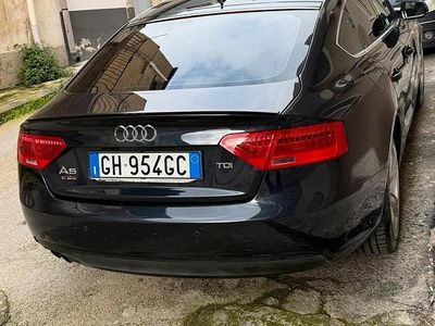 Usata Audi A5 Sportback 177 CV (130 kW) 2013 Blu Utilitaria