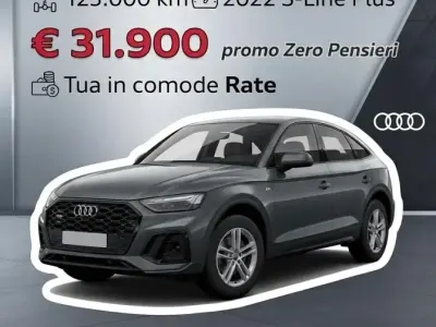 Usata Audi Q5 S-Line 203 CV (149 kW) 2022 Grigio SUV