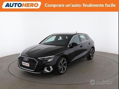 Usata Audi A3 Advanced 116 CV (85 kW) 2022 Nero Berlina