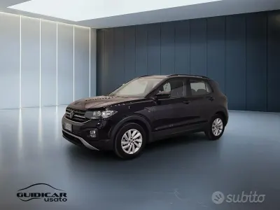Usata VW T-Cross Style 110 CV (80 kW) 2023 Nero SUV
