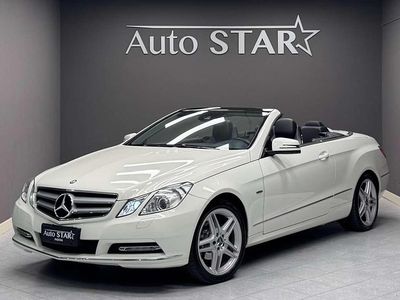 Usata Mercedes E200 Avantgarde 184 CV (135 kW) 2011 Bianco Cabrio