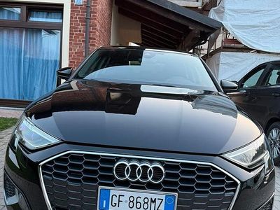 Usata Audi A3 Advanced Plus 150 CV (110 kW) 2021 Nero Berlina