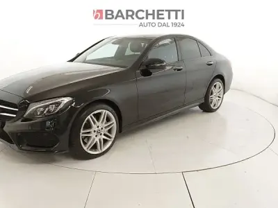 Usata Mercedes C250 Premium 204 CV (150 kW) 2017 Nero Utilitaria