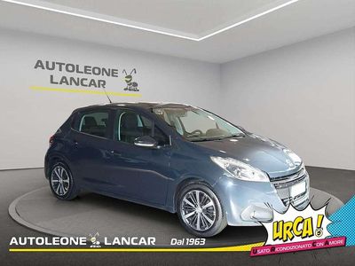 Usata Peugeot 208 Allure 82 CV (60 kW) 2018 Grigio Utilitaria