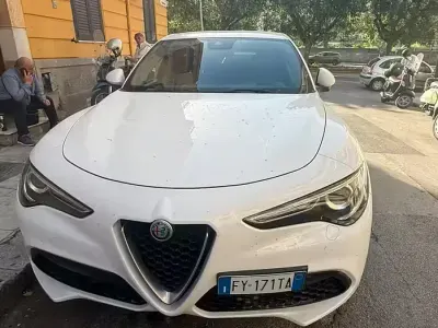 Occasion Alfa Romeo Stelvio 160 ch (117 kW) 2019 Blanc SUV