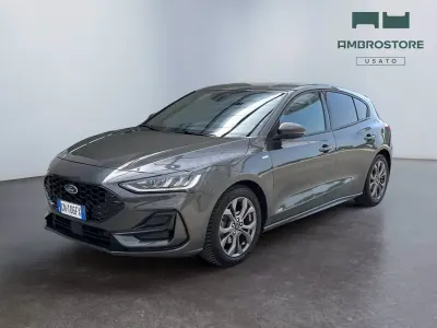 Usata Ford Focus ST-Line 125 CV (91 kW) 2023 Magnetic grey Berlina