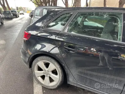 Usata Audi A3 Sport 102 CV (75 kW) 2013 Nero Berlina