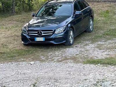 Usata Mercedes C200 136 CV (100 kW) 2016 Grigio Station wagon