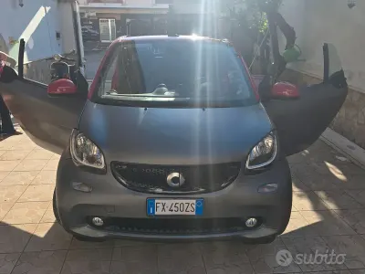 Usata Smart ForTwo Cabrio Passion 71 CV (52 kW) 2019 Grigio Cabrio