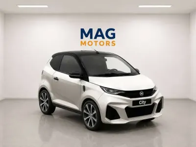 Nuova Aixam City GTO 2026 Bianco Berlina