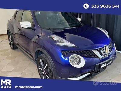 Usata Nissan Juke Tekna 110 CV (80 kW) 2016 Blu SUV