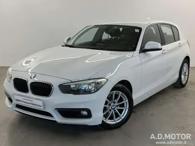 Usata BMW 118 Advantage 150 CV (110 kW) 2019 Bianco Utilitaria