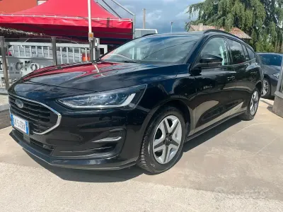 Begagnad Ford Focus Active 120 HK (88 kW) 2022 Svart Kombi