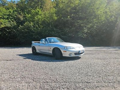 Usata Mazda MX5 90 CV (66 kW) 2001 Grigio Cabrio