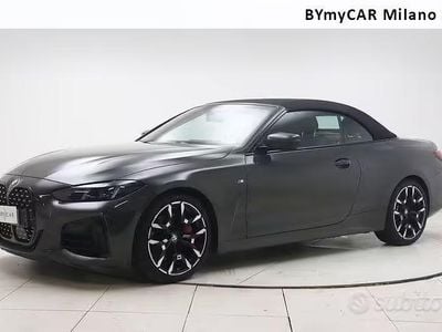 Usata BMW 420 M Sport 190 CV (139 kW) 2025 Grigio Cabrio
