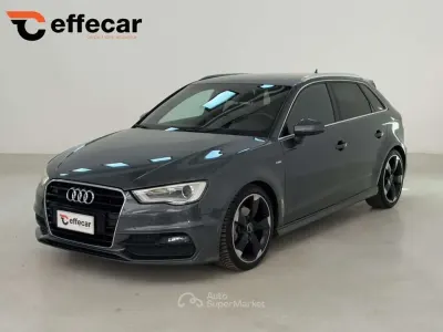 Usata Audi A3 S-Line 150 CV (110 kW) 2014 Grigio Berlina