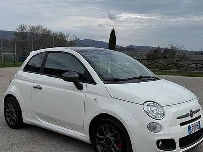 Usata Fiat 500 106 CV (77 kW) 2013 Bianco Berlina