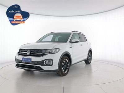 Usata VW T-Cross Sportline 95 CV (69 kW) 2023 Pure white SUV