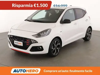 Usata Hyundai i10 N Line 90 CV (66 kW) 2024 Bianco Utilitaria