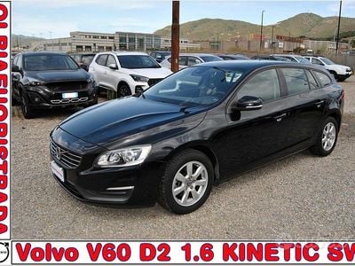 Käytetty Volvo V60 Kinetic 114 HP (83 kW) 2014 Musta Farmari