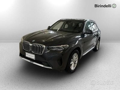 Usata BMW X3 190 CV (139 kW) 2022 Grigio SUV