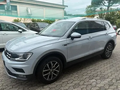 Usata VW Tiguan Allspace Advance 150 CV (110 kW) 2018 Bianco SUV