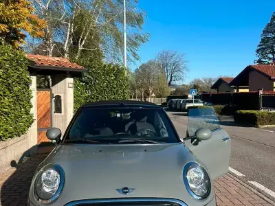 Brugt Mini Cooper D Cabriolet 116 HK (85 kW) 2017 Grå Cabriolet