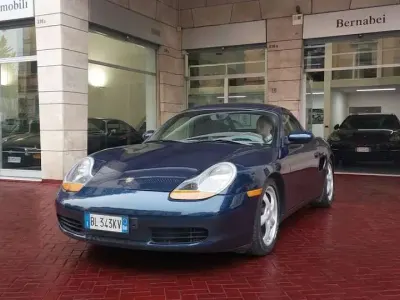 Usata Porsche Boxster 204 CV (150 kW) 1999 Blu/azzurro Cabrio