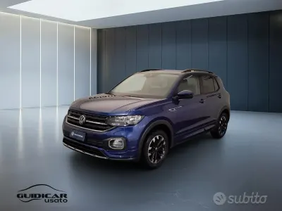 Usata VW T-Cross Sportline 95 CV (69 kW) 2023 Blu SUV