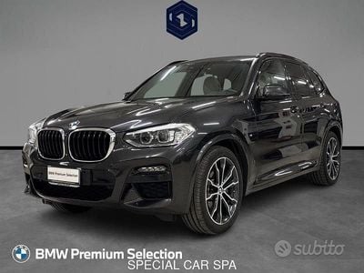 Usata BMW X3 M Sport 190 CV (139 kW) 2021 Blu SUV
