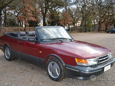 Usata Saab 900 Cabriolet 1993 Rosso Cabrio