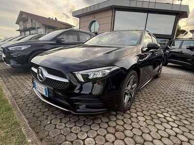 Usata Mercedes A250 Premium Plus 160 CV (117 kW) 2021 Nero Berlina