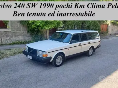 Usata Volvo 240 116 CV (85 kW) 1990 Bianco Station wagon