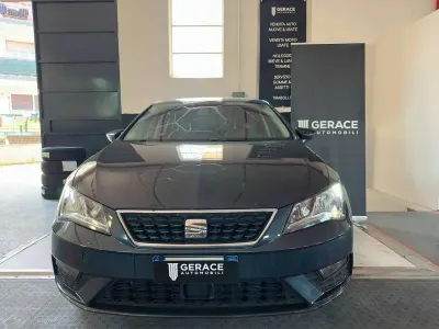 Usata Seat Leon Black Edition 150 CV (110 kW) 2020 Grigio Berlina