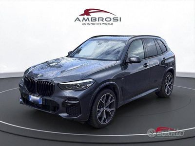 Usata BMW X5 M Sport 286 CV (210 kW) 2022 Blu SUV