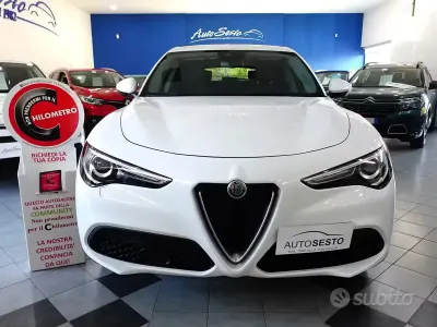 Usata Alfa Romeo Stelvio Tech Edition 160 CV (117 kW) 2019 Bianco SUV