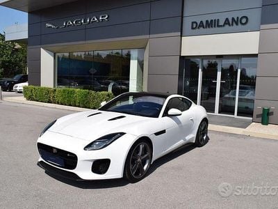 Usata Jaguar F-Type R-Dynamic 300 CV (220 kW) 2018 Bianco Coupé