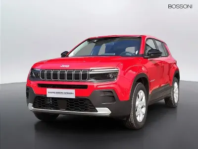 Usata Jeep Avenger Altitude 101 CV (74 kW) 2025 Rosso SUV