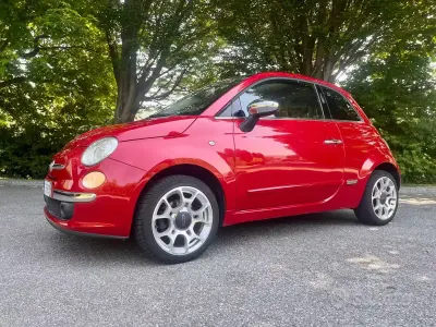 Usata Fiat 500 Sport 100 CV (73 kW) 2010 Rosso Berlina