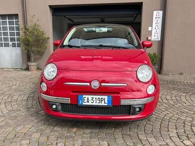 Usata Fiat 500 Lounge 69 CV (50 kW) 2010 Rosso Utilitaria