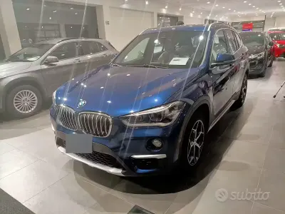 Usata BMW X1 xLine 140 CV (102 kW) 2019 Blu SUV
