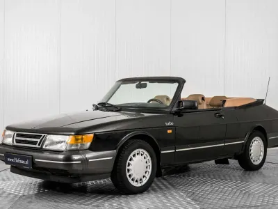 Usata Saab 900 Cabriolet 160 CV (117 kW) 1990 Nero Cabrio