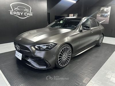 Usata Mercedes C220 AMG line 200 CV (147 kW) 2021 Gray Berlina