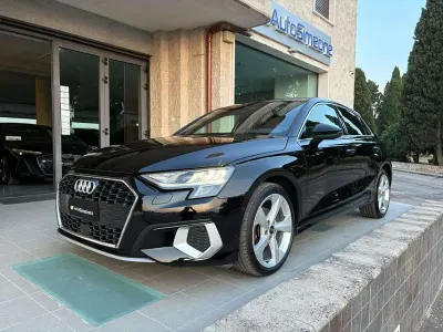 Usata Audi A3 Advanced 116 CV (85 kW) 2023 Nero Berlina