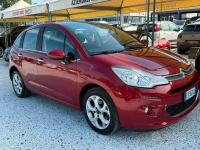 Usata Citroën C3 Exclusive 82 CV (60 kW) 2015 Rosso Berlina
