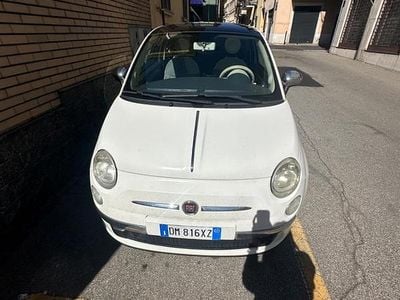 Usata Fiat 500 75 CV (55 kW) 2008 Bianco Berlina
