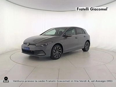 Usata VW Golf VIII Style 204 CV (150 kW) 2020 Moonstone grey Berlina
